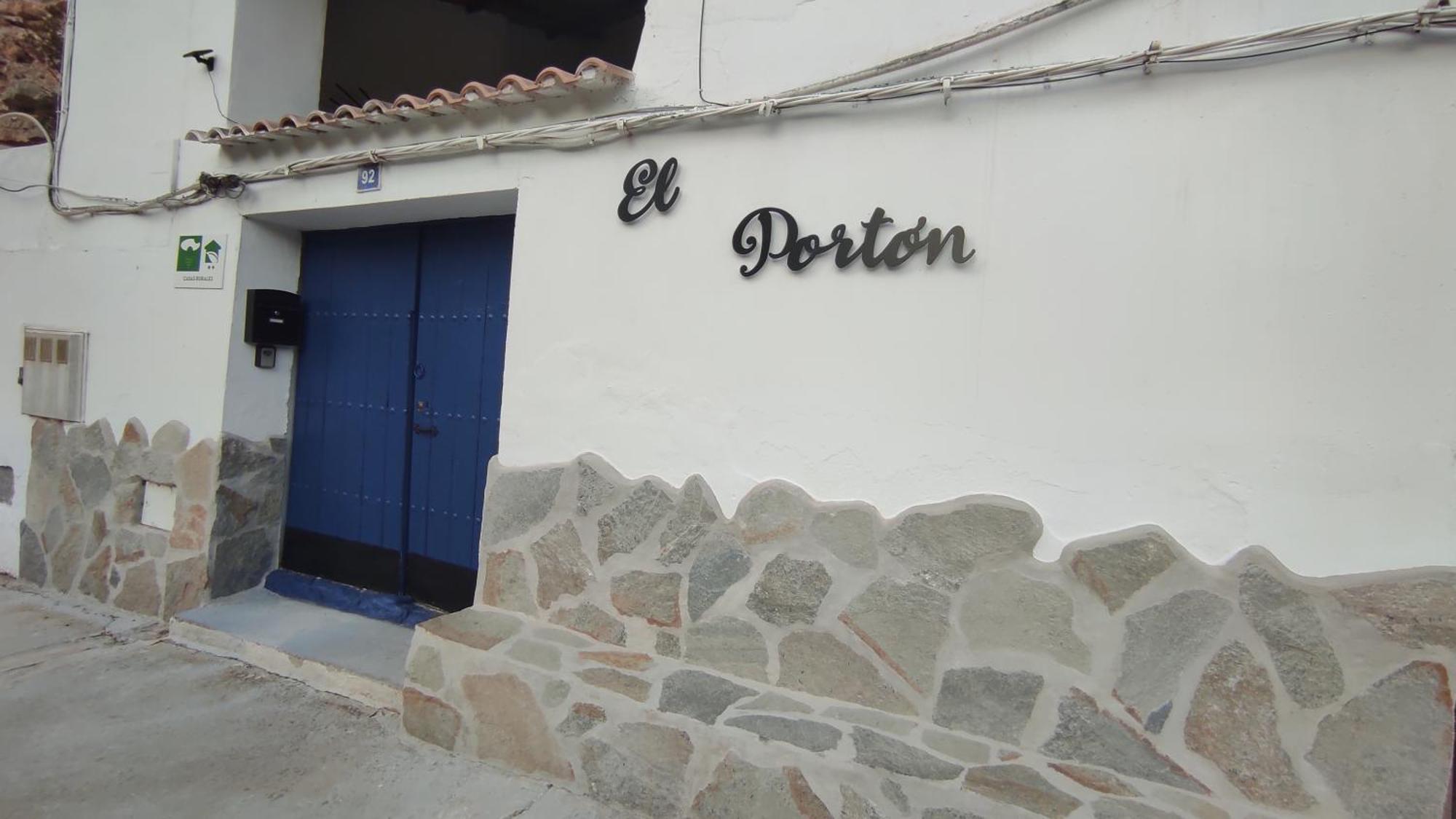 Casa Cueva El Porton Villa Alcala del Jucar Dış mekan fotoğraf